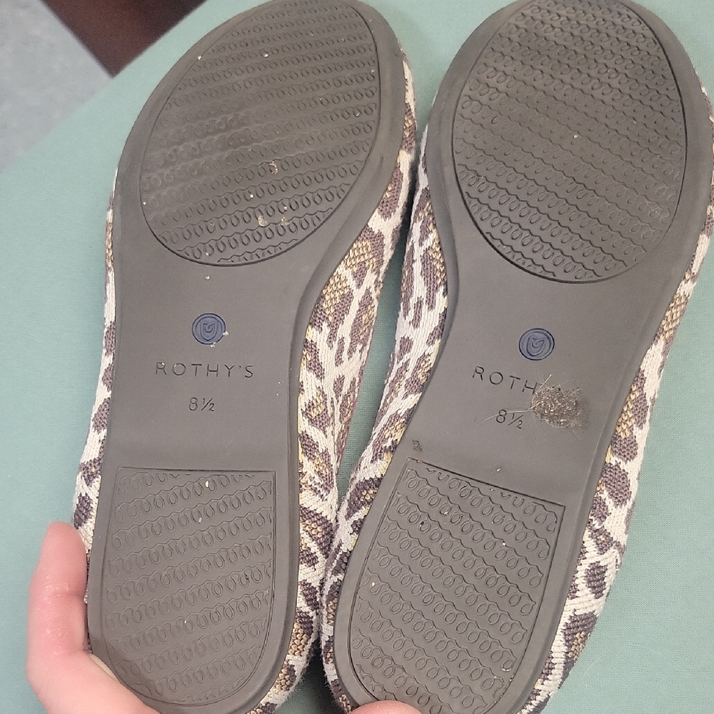 Rothy's Leopard Print Women's Loafers - Picture 4 of 4